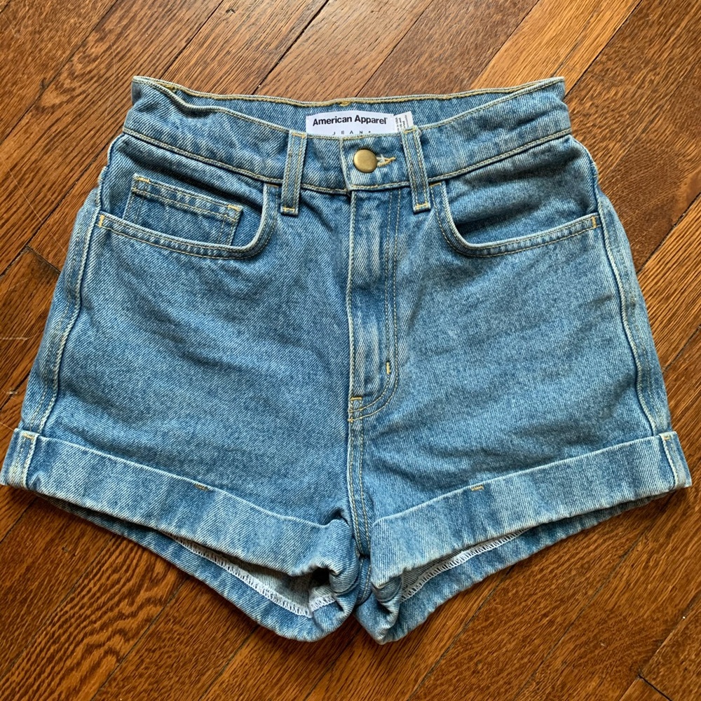 American Apparel Denim Shorts